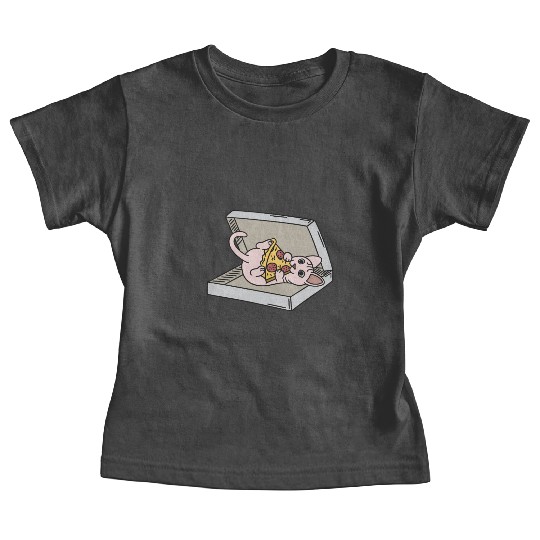 Sphynx Cat Pizza Lover Baby Tees