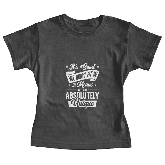 Positivity Misfits Poets Poetry Unique Uniqueness Baby Tees