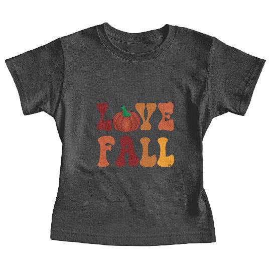i love fa Baby Tees, Pumpkin Fall Baby Tees,