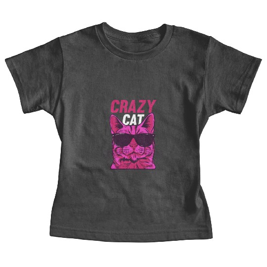 Cat Lover Cat Owner Funny Cat Meme I Crazy Cat Baby Tees