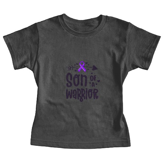 Son Of A Warrior Hodgkins Lymphoma Cancer Baby Tees