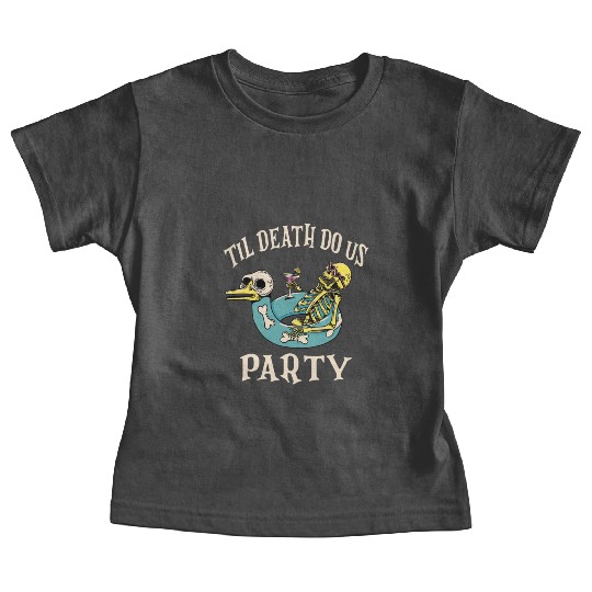 Til Death Do Us Party Bridal Bachelorette Matching Baby Tees