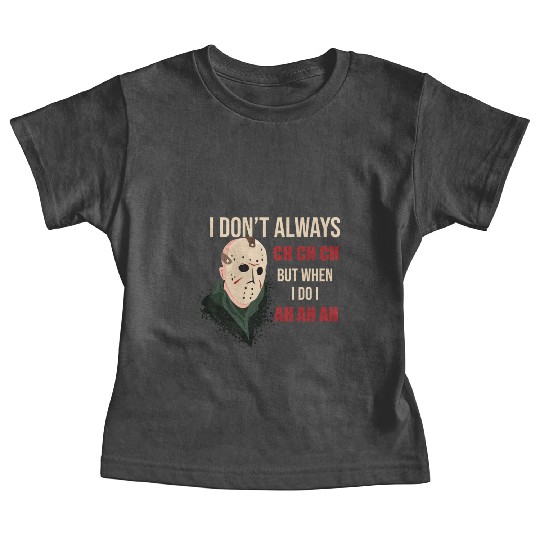 Funny Halloween party Jason hokey mask Friday 13th Baby Tees