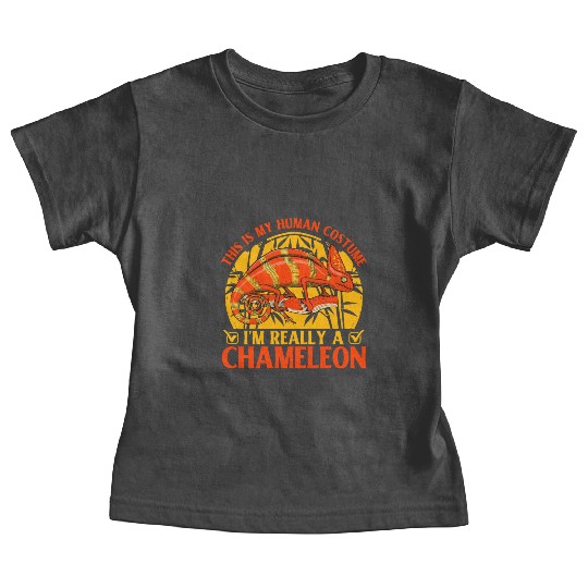 This is my Human Costume I'm really a Chameleon Baby Tees