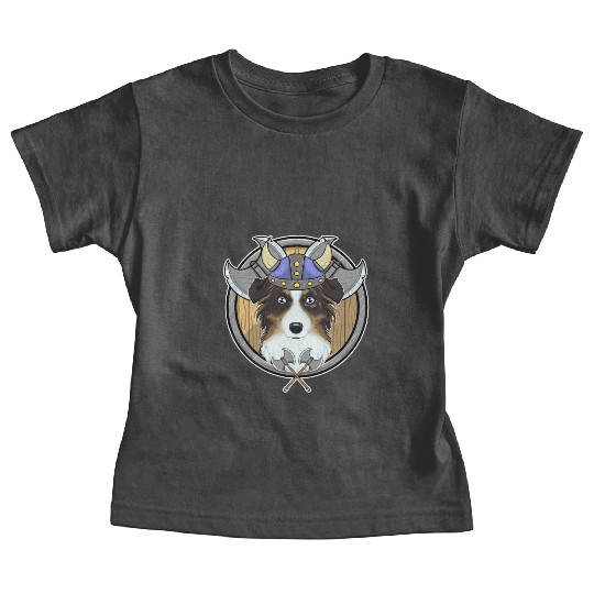 Australian Shepherd I Valhalla I Viking Baby Tees