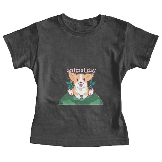 Animal day design classic Baby Tees