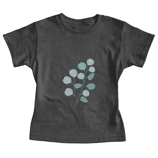 Eucalyptus evergreen design - natural plant leaves Baby Tees