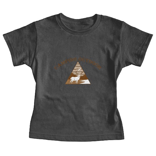 Camping Outdoor 1 Baby Tees