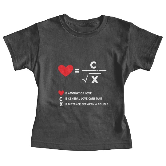 amount of love math Baby Tees