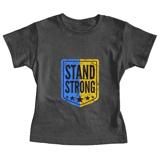 Ukraine ukrainian stand strong batch Baby Tees