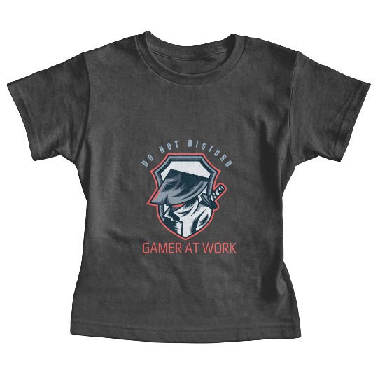 Do Not Disturb Gamer At Work-Gaming Lover Baby Tees