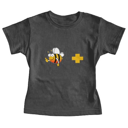 Bee Positive Bee Lover Meme Baby Tees