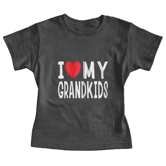 I Love My Grandkids Family Celebration Grandma Gra Baby Tees