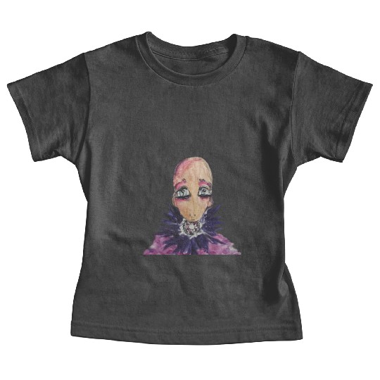 Glamorous baby in violet. Baby Tees