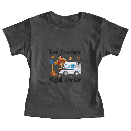 One Thankful Postal Worker Baby Tees