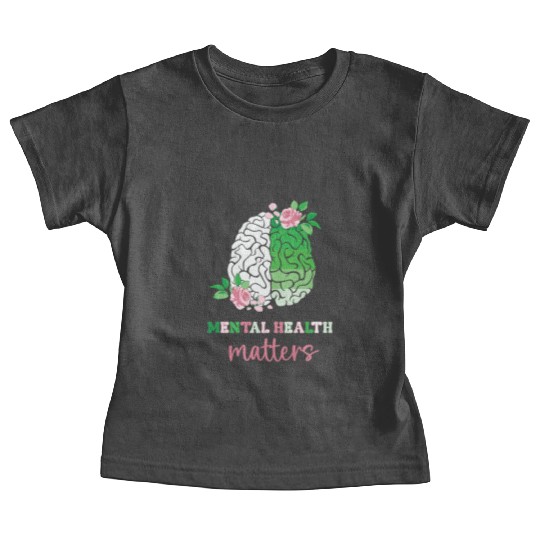 Green and Pink : Mental Health Matters Baby Tees