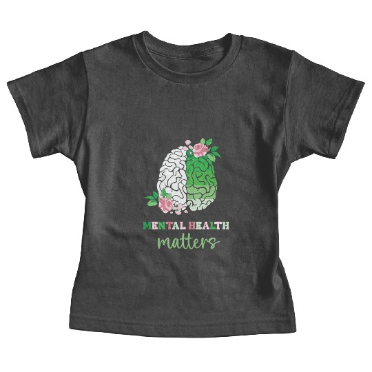 Green and Pink : Mental Health Matters Baby Tees