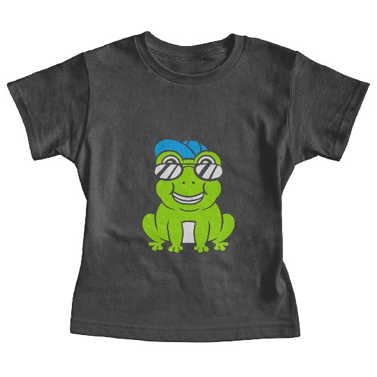 Sunglasses Cap Frog Boy Baby Tees
