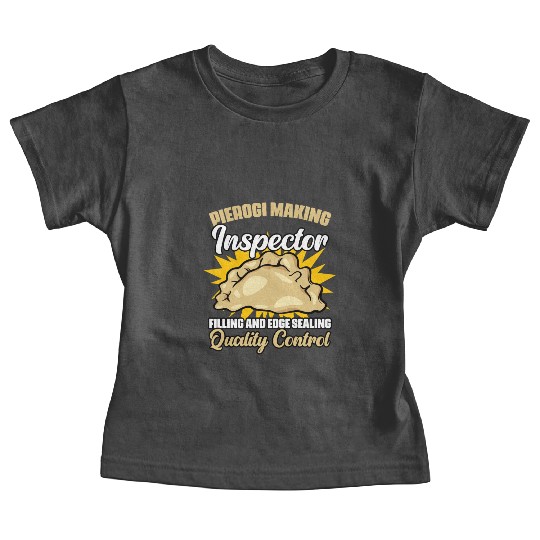 Pierogi Making Funny Polish Dumpling Food Maker Baby Tees