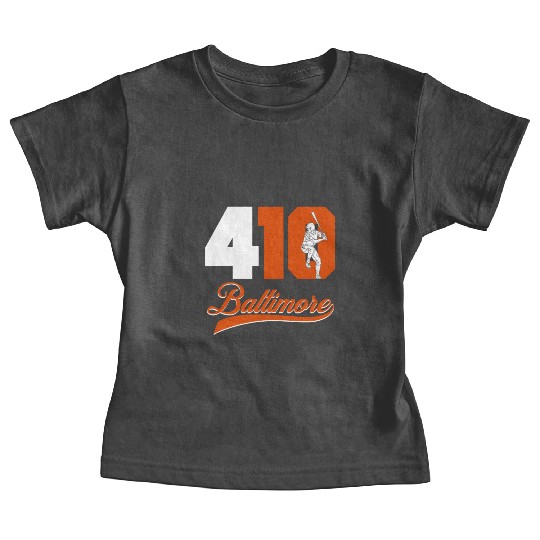 Baltimore baseball area code 410 Baby Tees