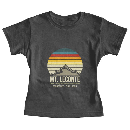Mt LeConte Great Smoky Mountains Vintage Tennessee Baby Tees