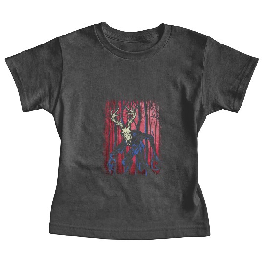 Wendigo Folk Creature Forest Halloween Cryptid Baby Tees