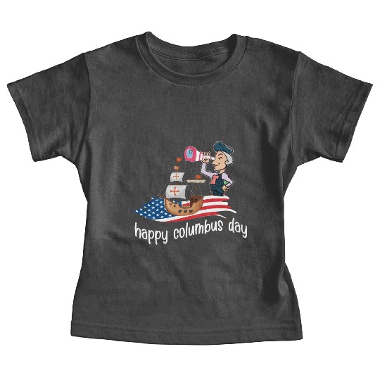 happy columbus day October 10th, 2022 Baby Tees