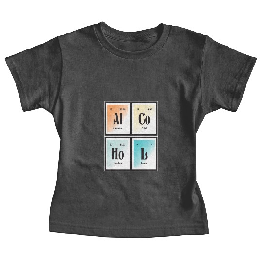 Elements of Alcohol Baby Tees