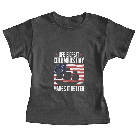 Columbus Day 1492 Baby Tees