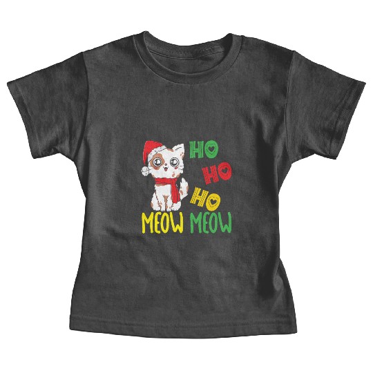 Cat Whisperer Christmas Day Cat Lover Kitty Meow Baby Tees