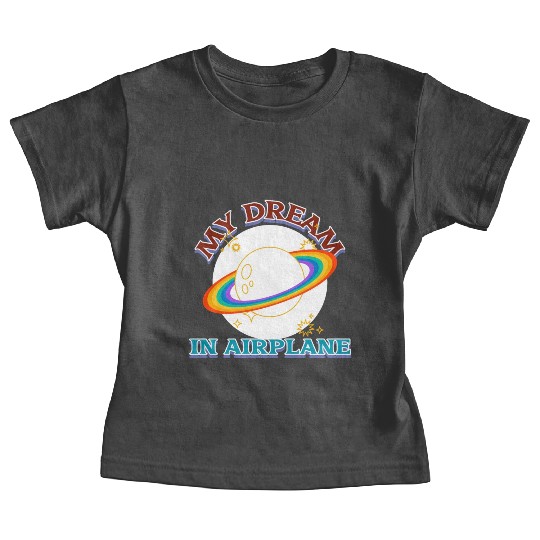 Baby Tees design for stars , planet,space, airplane.