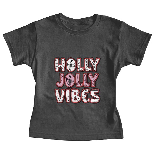 Holly jolly vibes Baby Tees