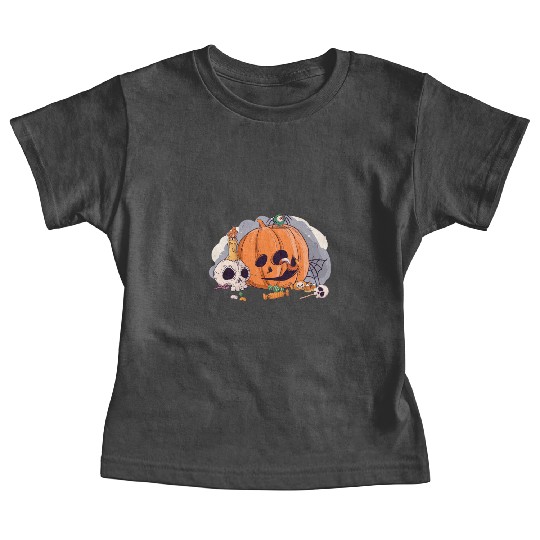 Pumpkin spooky Halloween*T Baby Tees