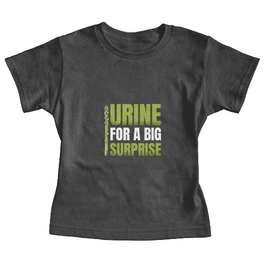 Urine For A Big Surprise Vegetable Vegan Asparagus Baby Tees