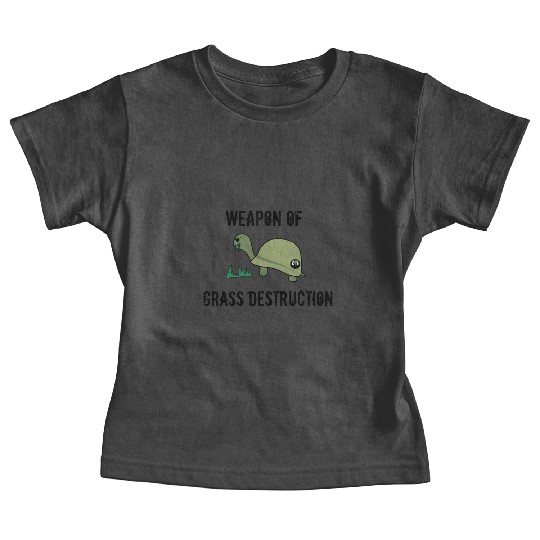 Grass Destruction (Dark) Baby Tees