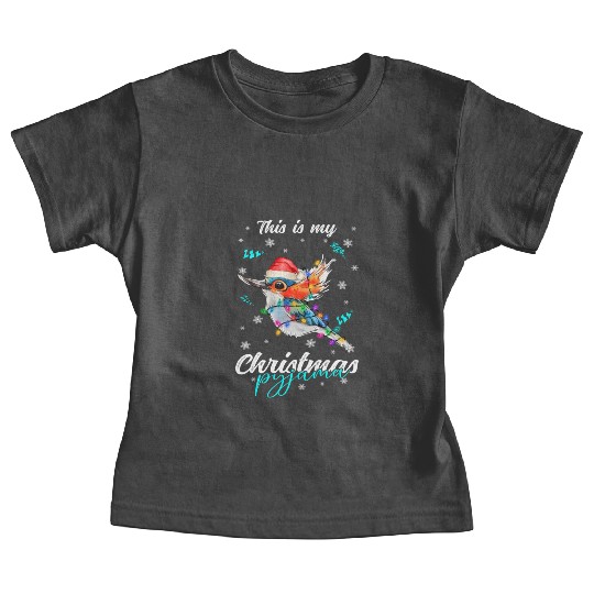 Winter Christmas Pyjama Hummingbird Baby Tees