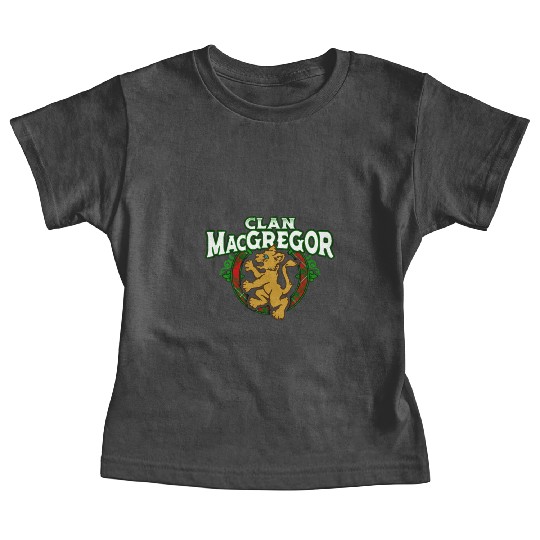 Clan MacGregor Cute Baby Lion Rampant Kitten Baby Tees