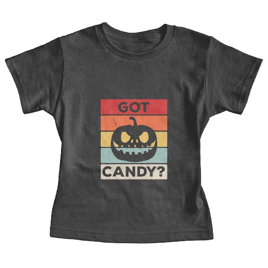 Got Candy Trick Or Treat Pumpkin Jack Baby Tees
