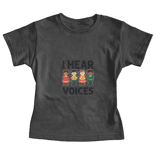 I hear voices - orchestra Baby Tees