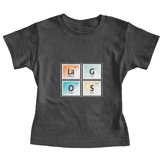 Lagos | Periodic Table of Elements Baby Tees
