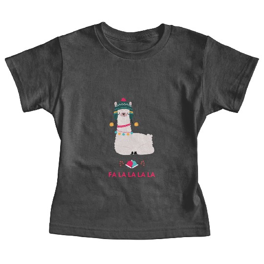 Fa La La La LLama ! Baby Tees