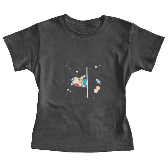 Calisthenics Astronaut Fitness Workout Exercise Baby Tees