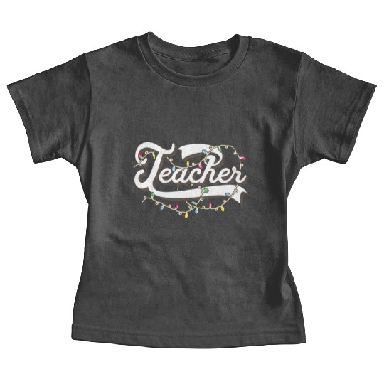 Christmas Teacher Outfit School Baby Tees