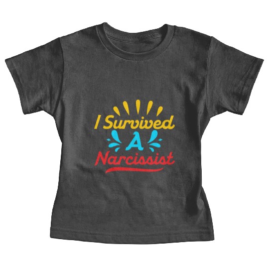 I Survived A Narcissist Divorcee Divorce Women Baby Tees