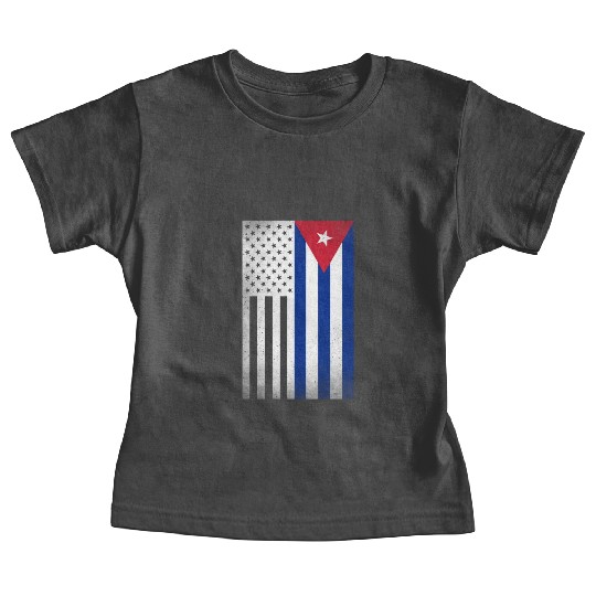 Cuba Design for proud Cuban Americans Baby Tees