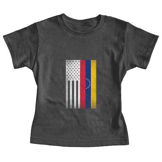 Venezuela Design for proud Venezuelan Americans Baby Tees