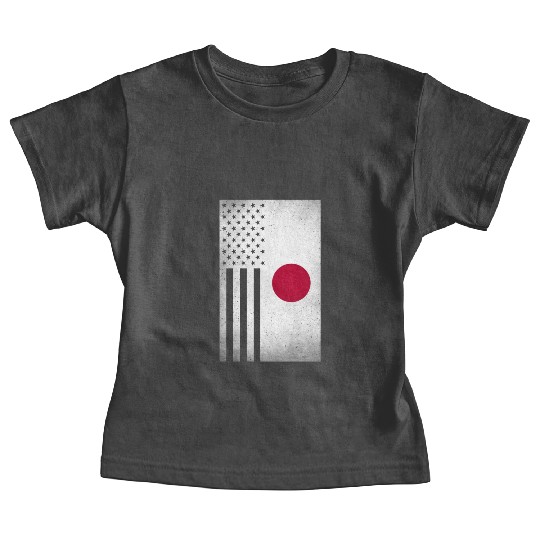 Japan Design for proud Japanese Americans Baby Tees