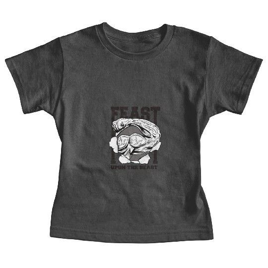 Feast Upon The Beast Baby Tees