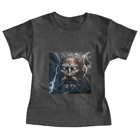 Portrait of Zeus Baby Tees