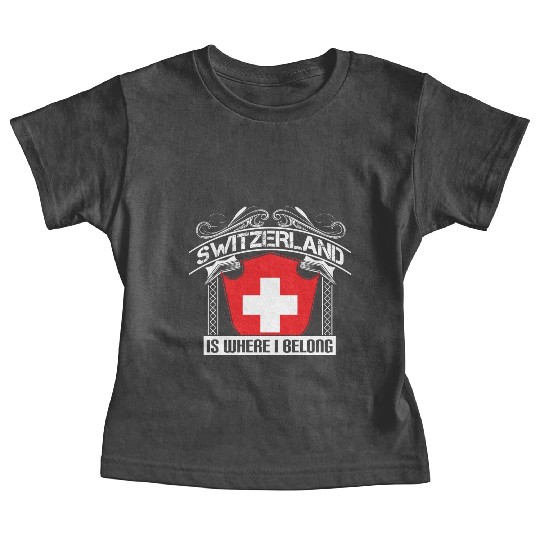 Switzerland Alps State Gift Idea Baby Tees
